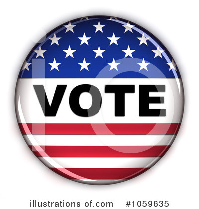 Royalty-Free (RF) Vote Clipart Illustration by stockillustrations - Stock Sample #1059635