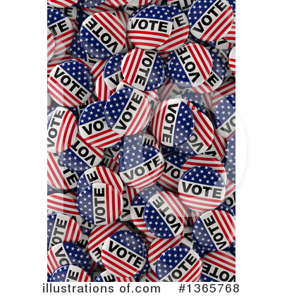 Presidential Election Clipart #1365768 by stockillustrations