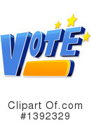 Vote Clipart #1392329 by BNP Design Studio