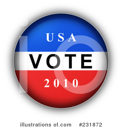 Royalty-Free (RF) Vote Clipart Illustration by oboy - Stock Sample #231872