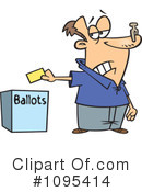 Voting Clipart #1095414 by toonaday