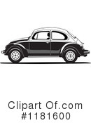 Vw Beetle Clipart #1181600 by David Rey