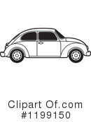 Vw Bug Clipart #1199150 by Lal Perera
