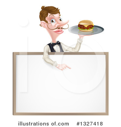 Burger Clipart #1327418 by AtStockIllustration