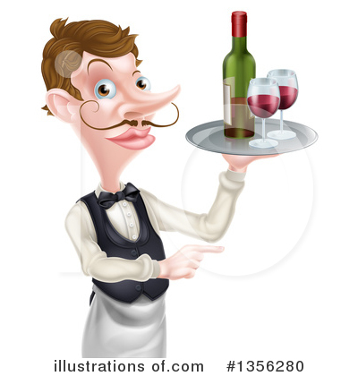 Wine Clipart #1356280 by AtStockIllustration