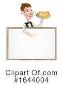 Waiter Clipart #1644004 by AtStockIllustration
