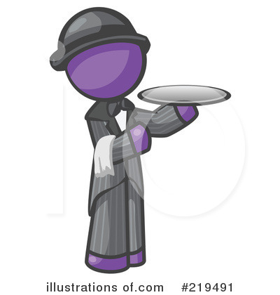 Purple Design Mascot Clipart #219491 by Leo Blanchette