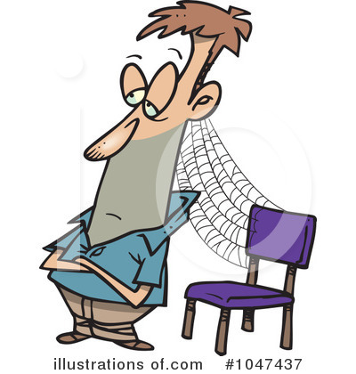 Royalty-Free (RF) Waiting Clipart Illustration by toonaday - Stock Sample #1047437