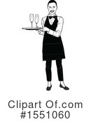 Waitress Clipart #1551060 by dero