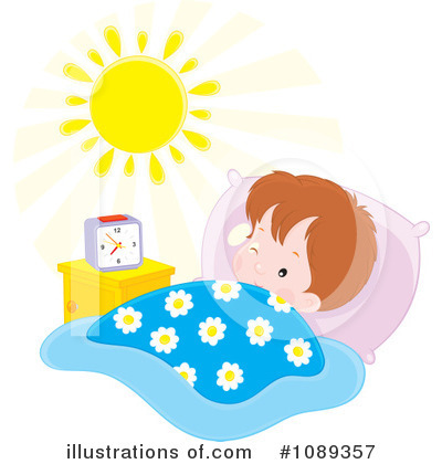 Bed Time Clipart #1089357 by Alex Bannykh