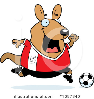 Soccer Clipart #1087340 by Cory Thoman