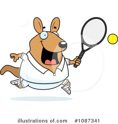 Royalty-Free (RF) Wallaby Clipart Illustration by Cory Thoman - Stock Sample #1087341