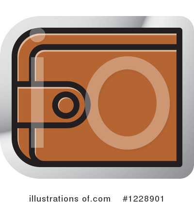 Royalty-Free (RF) Wallet Clipart Illustration by Lal Perera - Stock Sample #1228901