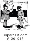 War Cartoon Clipart #1201017 by Prawny Vintage