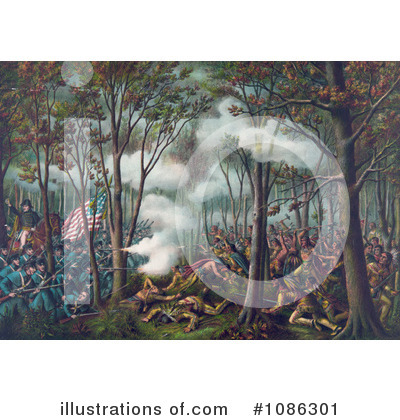 Royalty-Free (RF) War Clipart Illustration by JVPD - Stock Sample #1086301