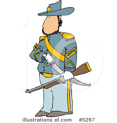 Confederate Soldier Clipart #5267 by djart