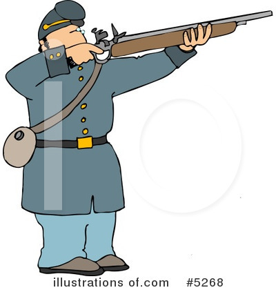Confederate Soldier Clipart #5268 by djart