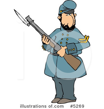 Royalty-Free (RF) War Clipart Illustration by djart - Stock Sample #5269