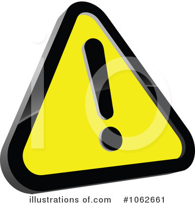 Royalty-Free (RF) Warning Sign Clipart Illustration by Vector Tradition SM - Stock Sample #1062661
