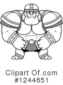 Warrior Clipart #1244651 by Cory Thoman