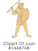 Warrior Clipart #1448748 by patrimonio