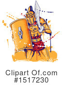 Warrior Clipart #1517230 by Domenico Condello