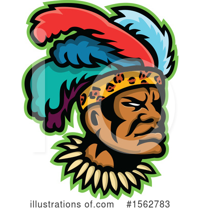 Zulu Warrior Clipart #1562783 by patrimonio