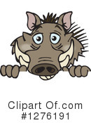 Warthog Clipart #1276191 by Dennis Holmes Designs