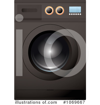 Washing Machine Clipart #1069667 by michaeltravers