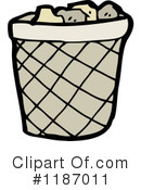 Wastebasket Clipart #1187011 by lineartestpilot