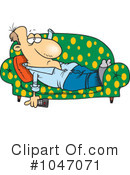 Watching Tv Clipart #1047071 by toonaday