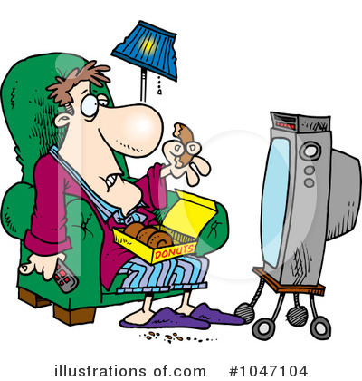 Tv Clipart #1047104 by toonaday