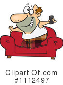 Watching Tv Clipart #1112497 by toonaday