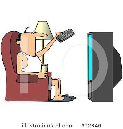 Couch Potato Clipart #92846 by djart
