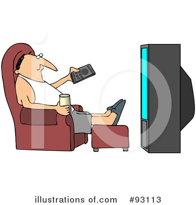 Couch Potato Clipart #93113 by djart