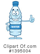 Water Bottle Clipart #1395004 by Hit Toon