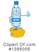 Water Bottle Clipart #1395005 by Hit Toon