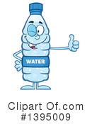 Water Bottle Clipart #1395009 by Hit Toon
