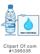 Water Bottle Clipart #1395035 by Hit Toon