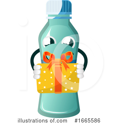 Royalty-Free (RF) Water Bottle Clipart Illustration by Morphart Creations - Stock Sample #1665586