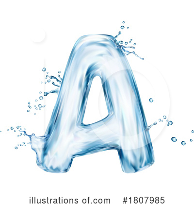 Letter A Clipart #1807985 by Vector Tradition SM