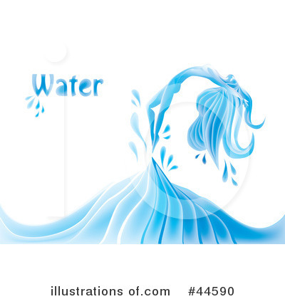 Royalty-Free (RF) Water Clipart Illustration by MilsiArt - Stock Sample #44590