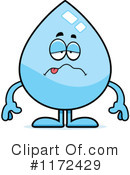Water Drop Clipart #1172429 by Cory Thoman