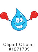 Water Drop Clipart #1271709 by Hit Toon