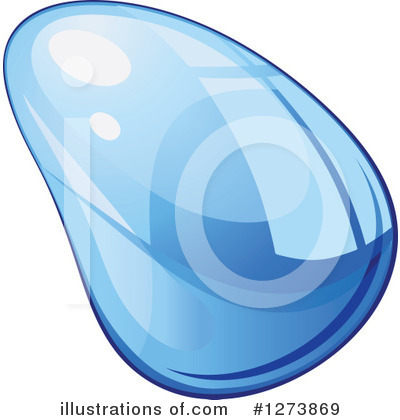 Water Droplets Clipart #1273869 by Vector Tradition SM