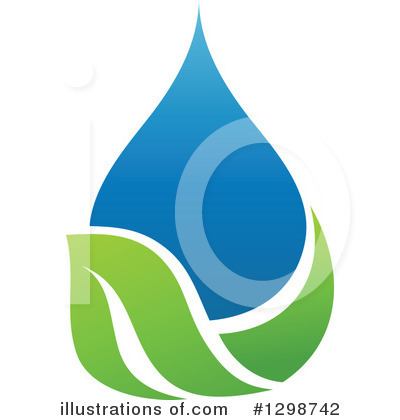 Royalty-Free (RF) Water Drop Clipart Illustration by elena - Stock Sample #1298742