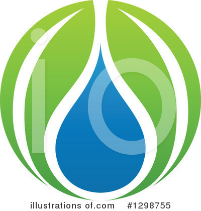 Royalty-Free (RF) Water Drop Clipart Illustration by elena - Stock Sample #1298755