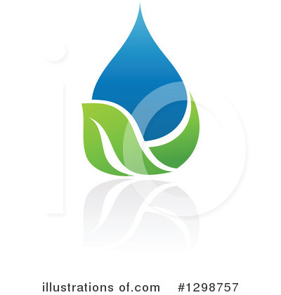 Royalty-Free (RF) Water Drop Clipart Illustration by elena - Stock Sample #1298757