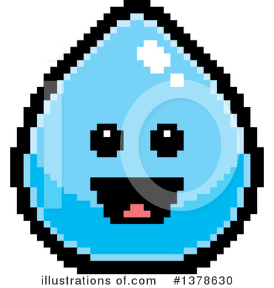 Royalty-Free (RF) Water Drop Clipart Illustration by Cory Thoman - Stock Sample #1378630