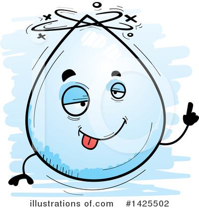 Royalty-Free (RF) Water Drop Clipart Illustration by Cory Thoman - Stock Sample #1425502